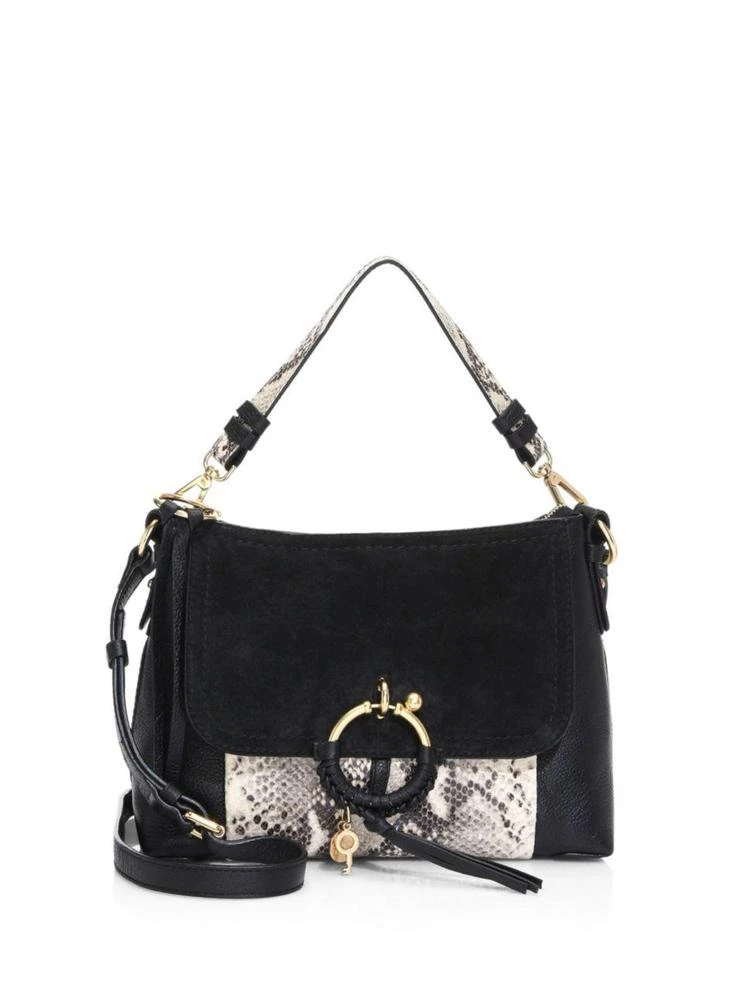 商品See by Chloé|Printed Leather Satchel,价格¥3597,第1张图片
