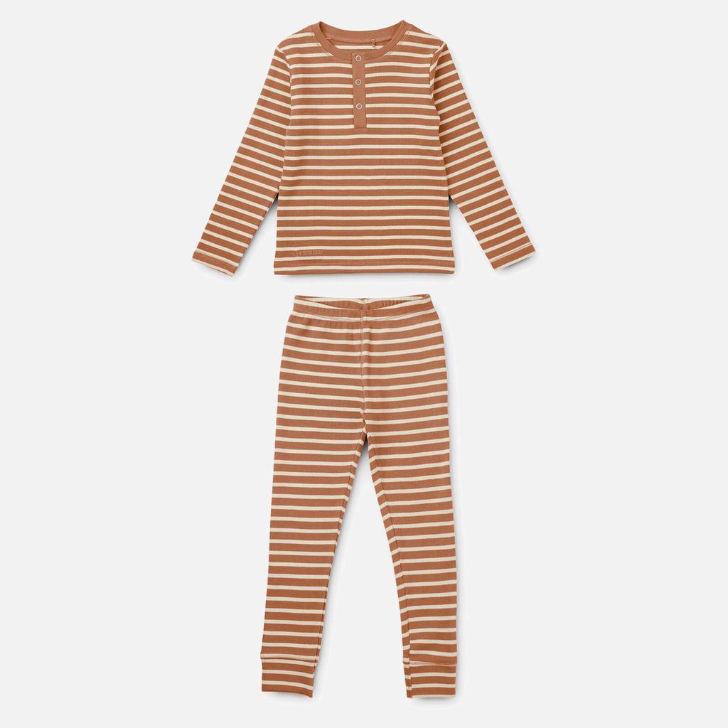 商品Liewood|Liewood Kids' Wilhelm Pyjamas Set - Tuscany Rose/Sandy,价格¥143,第1张图片