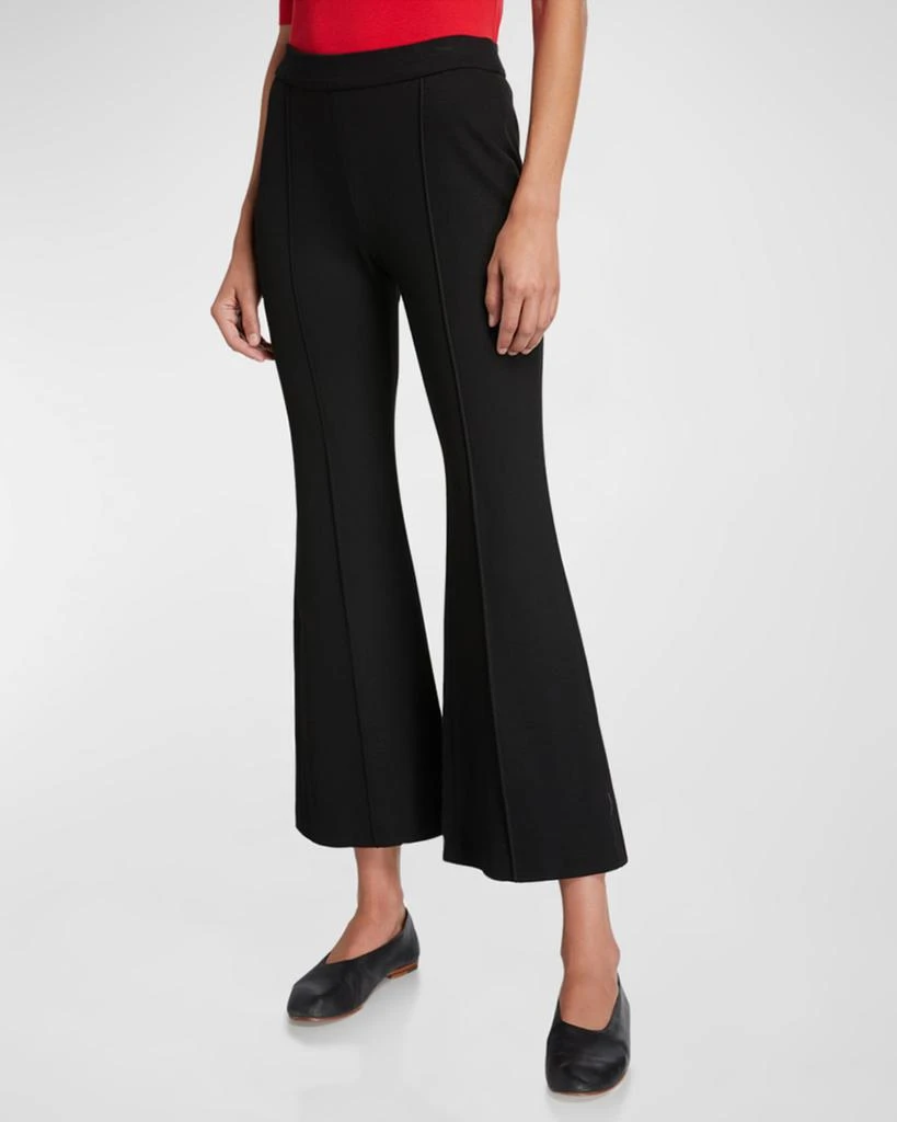 商品ROSETTA GETTY|Cropped Flare Trousers,价格¥6115,第2张图片详细描述