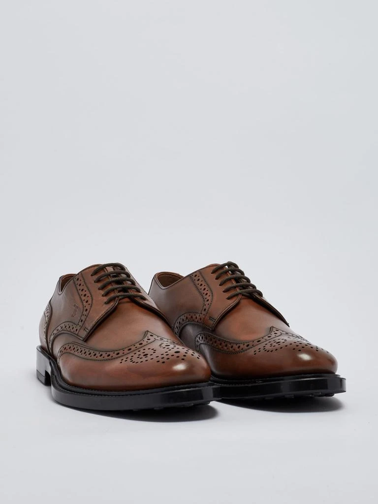 商品Tod's|Derby Bucature Formale 62c Laced Shoe,价格¥4194,第4张图片详细描述