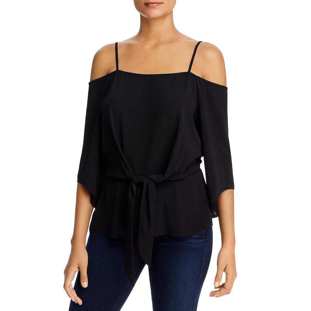 商品Vince Camuto|Vince Camuto Womens Cold Shoulder Tie- Front Blouse,价格¥99,第2张图片详细描述