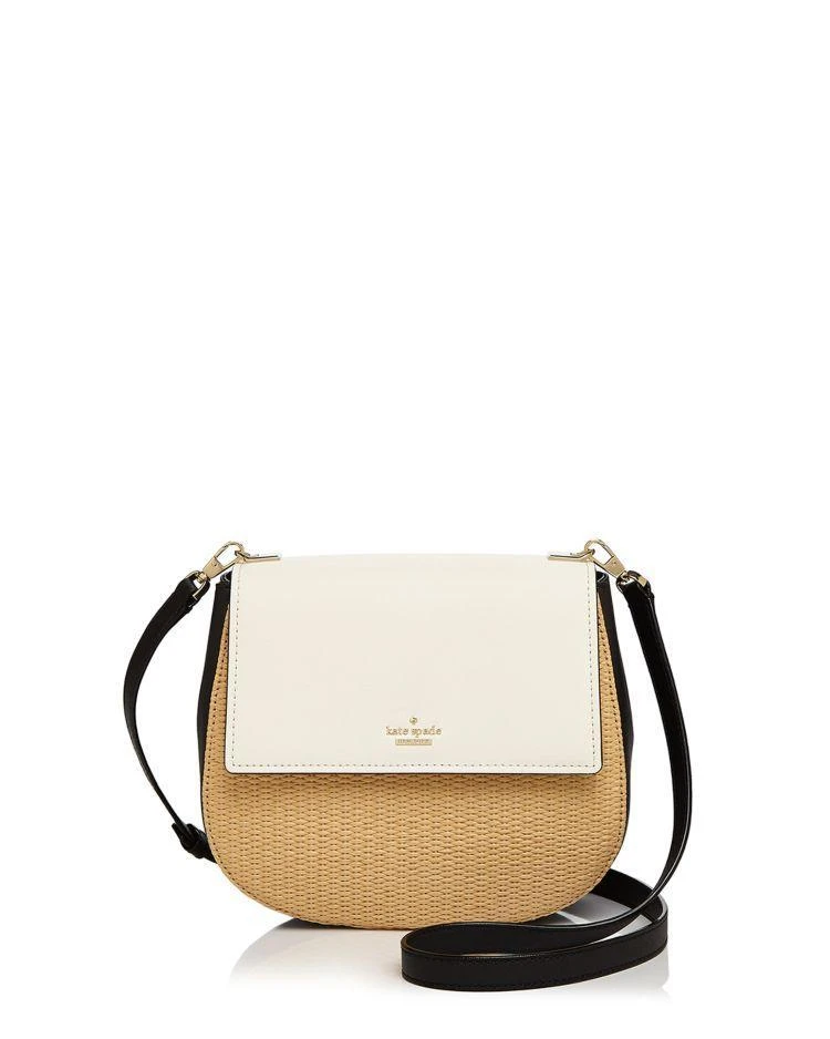 商品Kate Spade|Cameron Street Byrdie Raffia Crossbody,价格¥1560,第1张图片