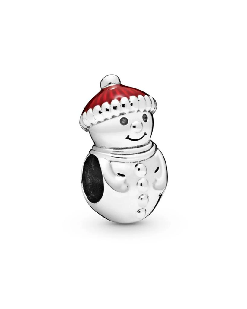 商品PANDORA|Pandora Silver Snowman and Santa Hat Charm,价格¥176,第1张图片