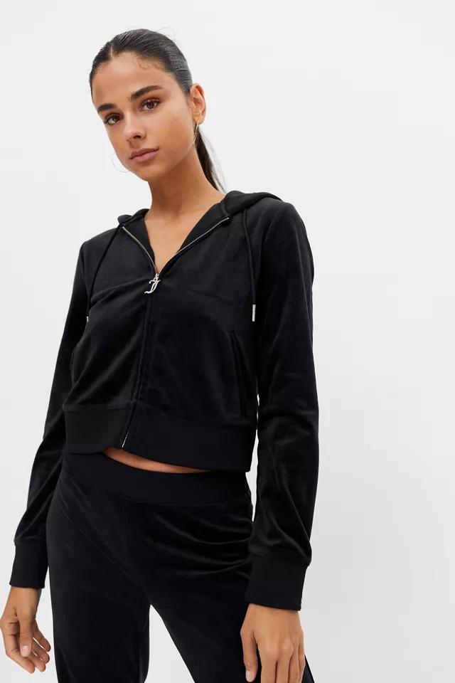 商品Juicy Couture|Juicy Couture Velour Zip-Up Jacket,价格¥871,第5张图片详细描述