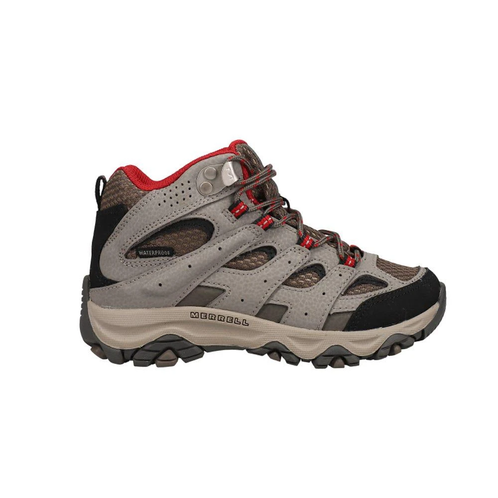 商品Merrell|Moab 3 Mid Waterproof Boots(Little Kid-Big Kid),价格¥522,第1张图片