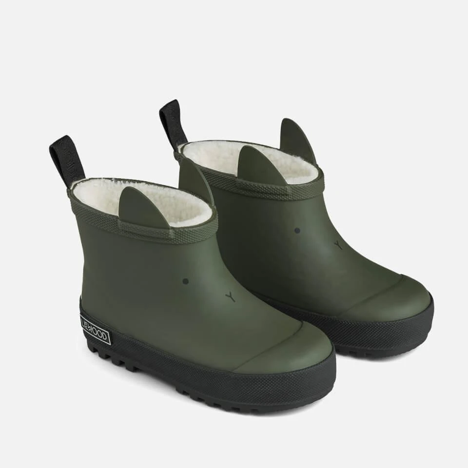 商品Liewood|LIEWOOD KIDS' JESSE THERMO RAINBOOT - HUNTER GREEN/BLACK MIX,价格¥235,第2张图片详细描述