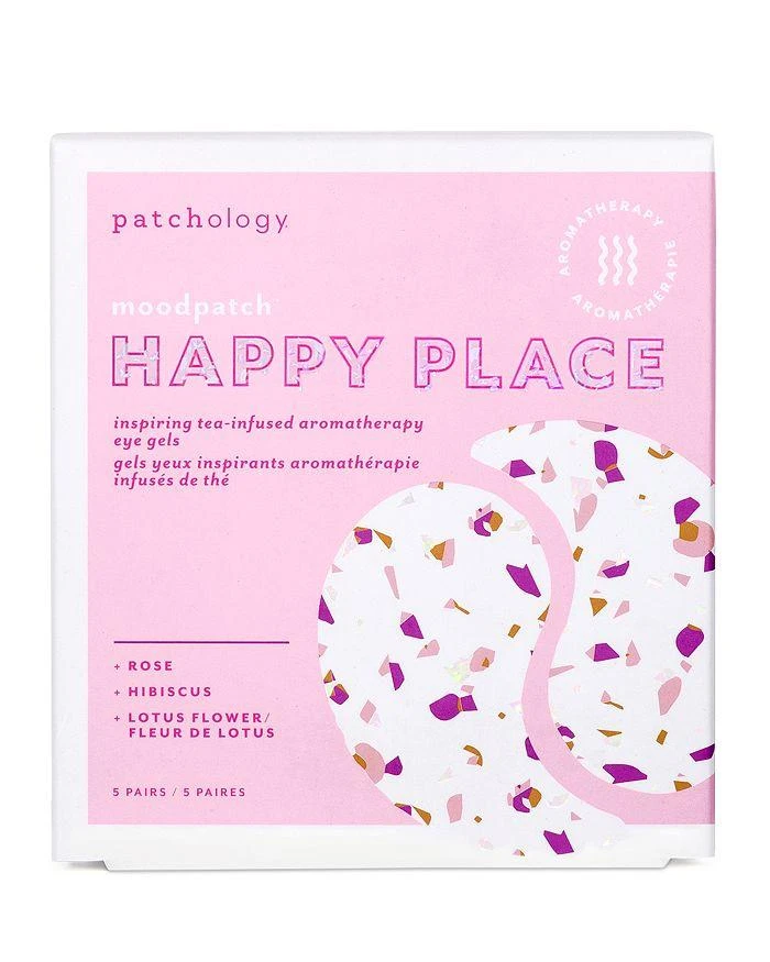 商品Patchology|Moodpatch Happy Place Eye Gels, Pack of 5 Pairs,价格¥113,第2张图片详细描述