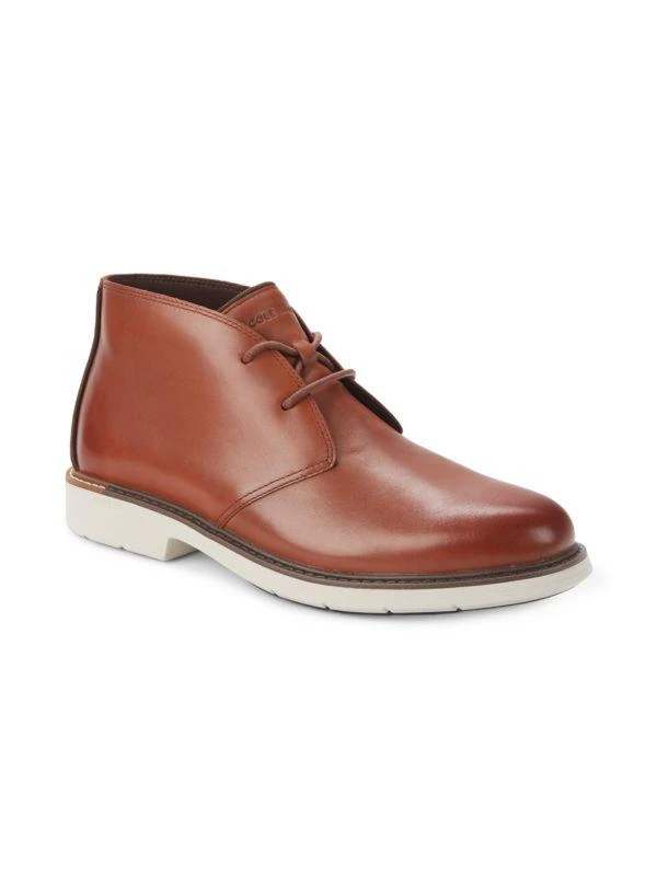 商品Cole Haan|Leather Chukka Boots,价格¥629,第2张图片详细描述