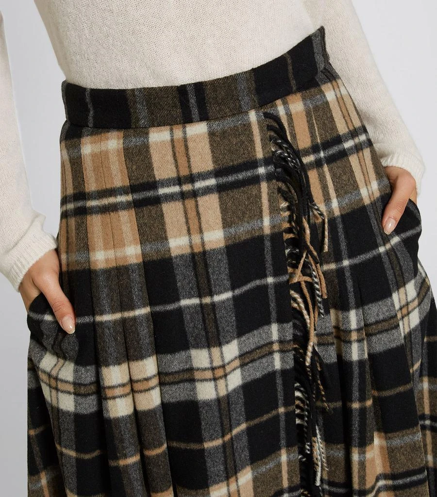 商品Max Mara|Diletta Check Midi Skirt,价格¥3512,第4张图片详细描述