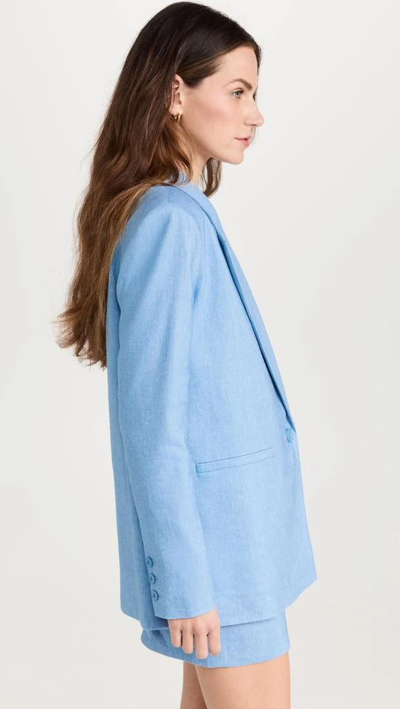 商品Alice + Olivia|alice + olivia Denny 缺角衣领男孩风西装外套,价格¥1111,第4张图片详细描述