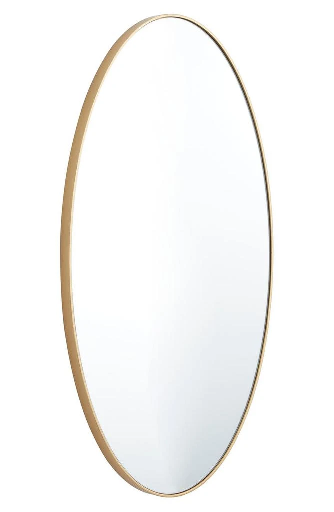 商品GINGER BIRCH STUDIO|Gold Wood Oval Wall Mirror,价格¥867,第5张图片详细描述