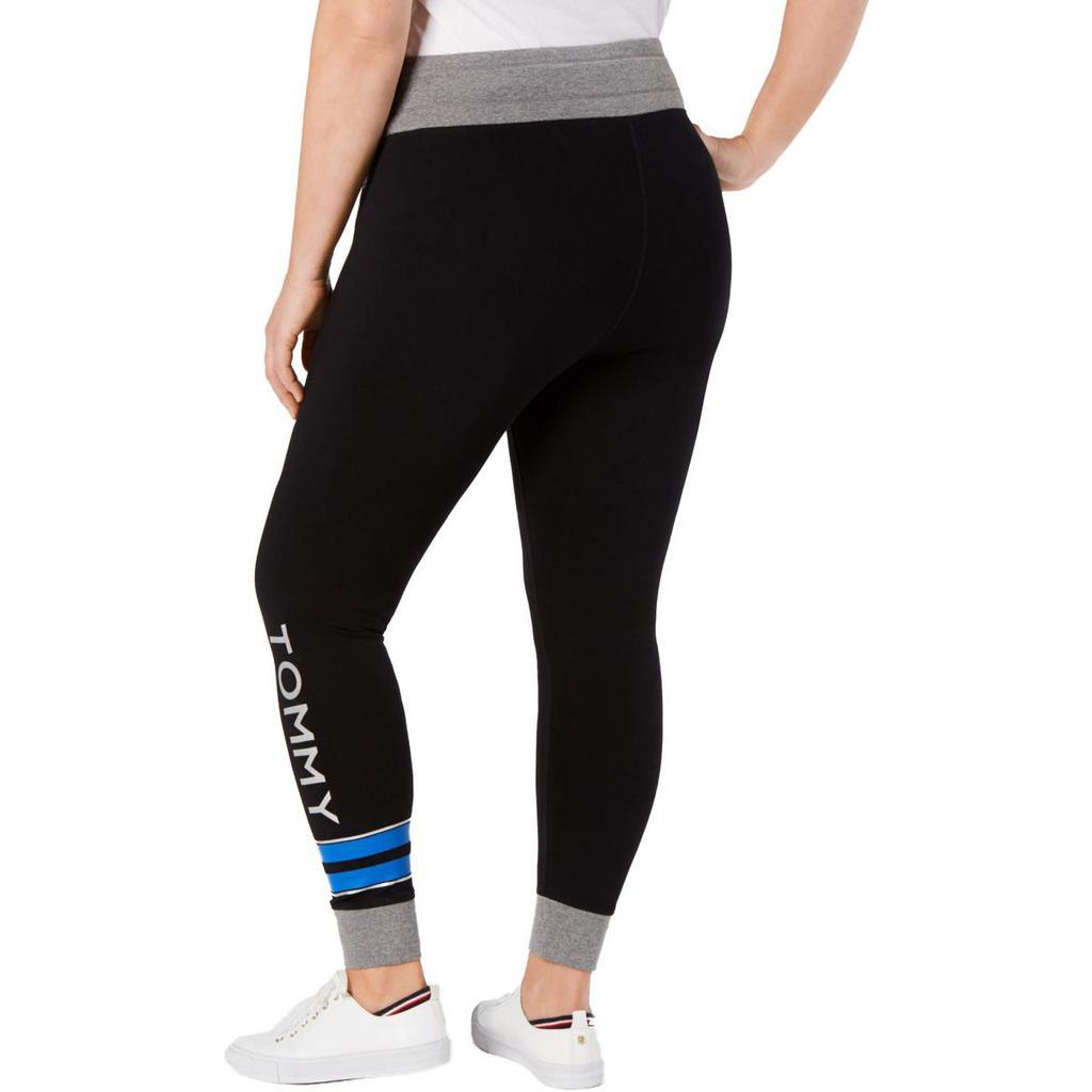 商品Tommy Hilfiger|Tommy Hilfiger Sport Womens Plus Drawstring Logo Athletic Leggings,价格¥209,第4张图片详细描述