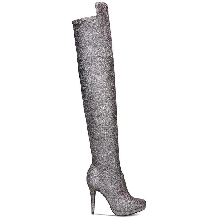 商品Thalia Sodi|Blairre Wide-Calf Wide-Width Over-The-Knee Platform Boots, Created for Macy's,价格¥485,第2张图片详细描述