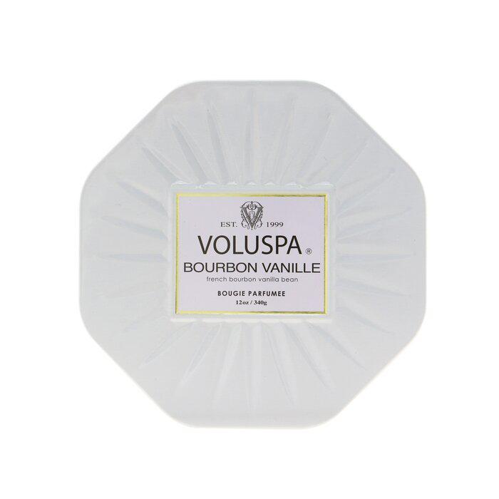 商品Voluspa|Voluspa 三烛芯八边形装饰罐香薰蜡烛 - 波旁香草 340g/12oz,价格¥240,第1张图片