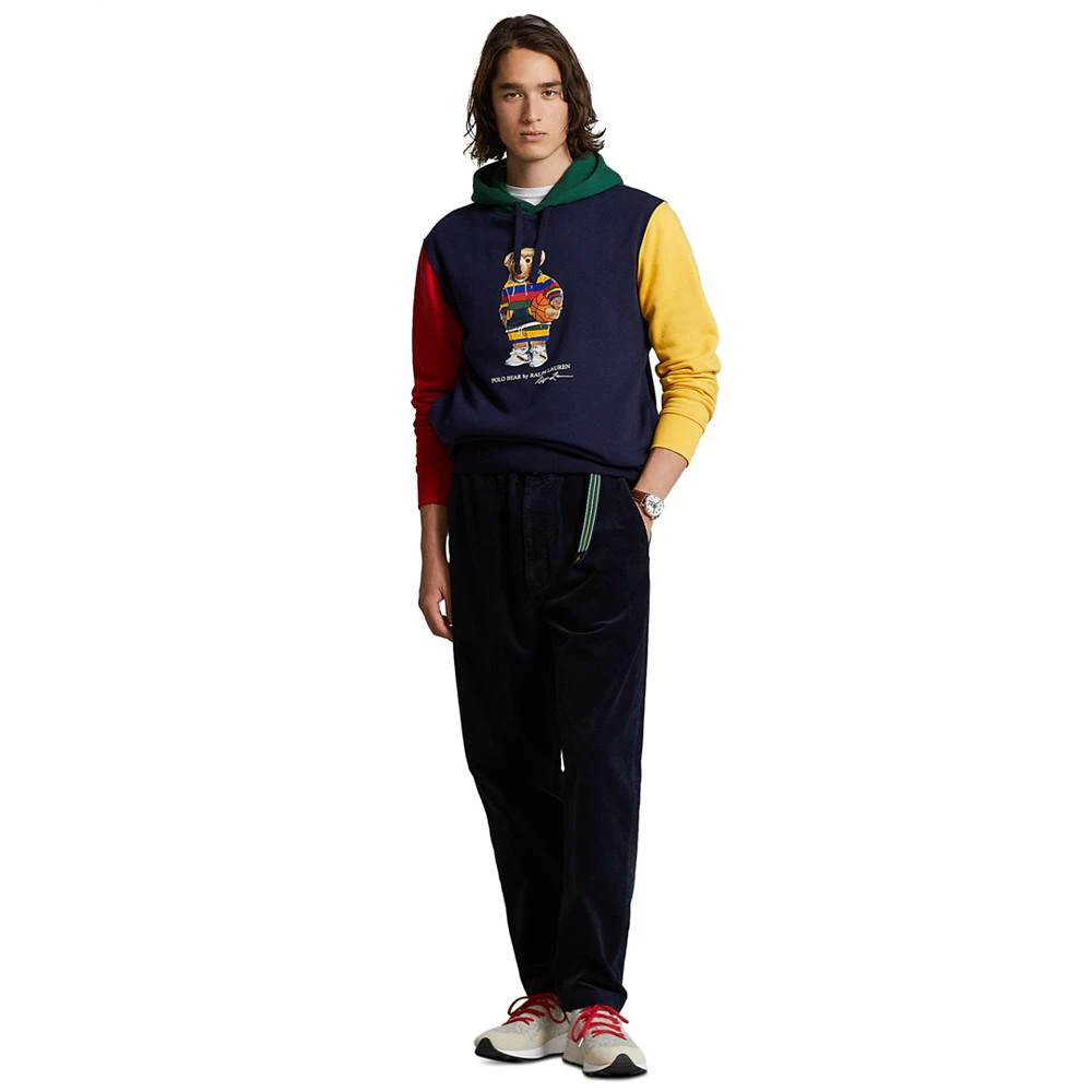 商品Ralph Lauren|Men's Polo Bear Color-Blocked Fleece Hoodie,价格¥888,第4张图片详细描述