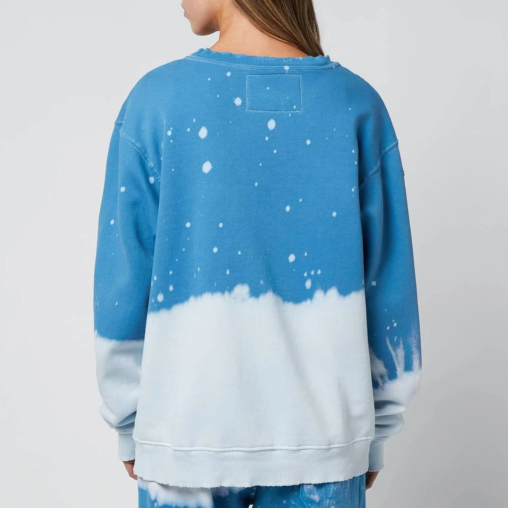 商品The Hut|La Detresse Women's Acid Wash Vinca Pullover Hoodie - Blue,价格¥489,第2张图片详细描述