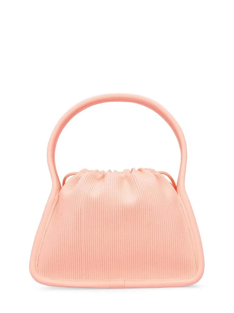 商品Alexander Wang|Small Ryan Ribbed Nylon Top Handle Bag,价格¥2927,第5张图片详细描述