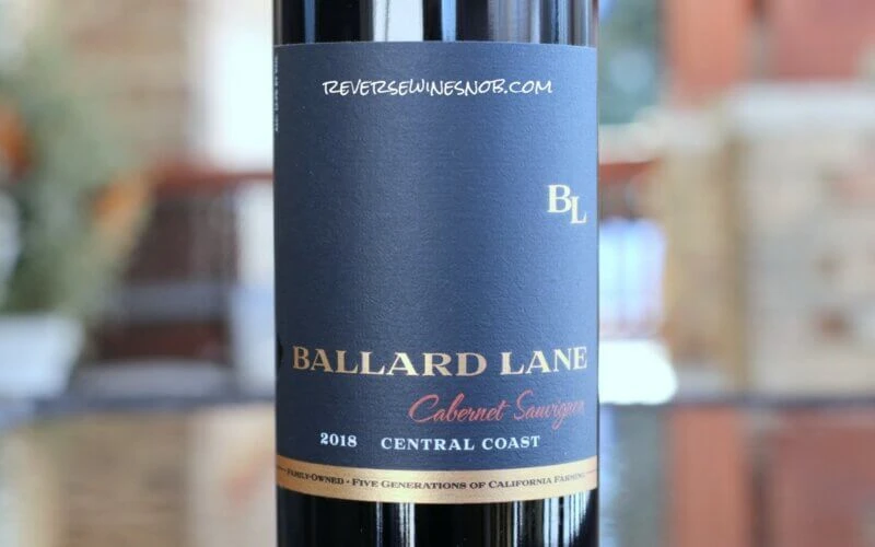  巴拉德庄园赤霞珠干红葡萄酒 2018 | Ballard Lane Cabernet Sauvignon 2018 (Central Coast, CA） 商品