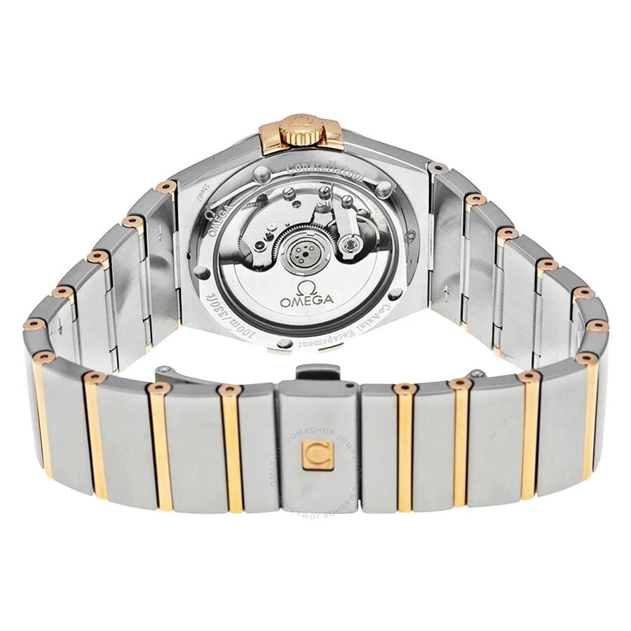 商品Omega|Constellation Automatic Grey Dial Steel and 18kt Rose Gold Men's Watch 12320352006002,价格¥31657,第3张图片详细描述