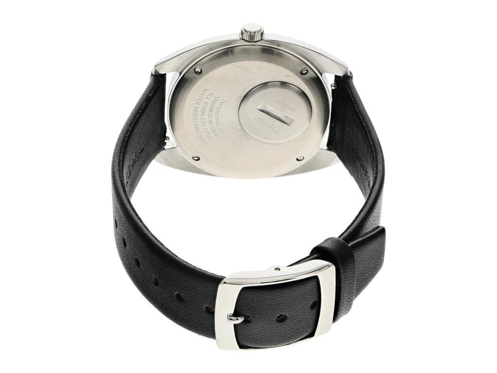 商品Timex|37 mm Q Timex 1978 Reissue Day-Date Leather Strap Watch,价格¥1055,第5张图片详细描述