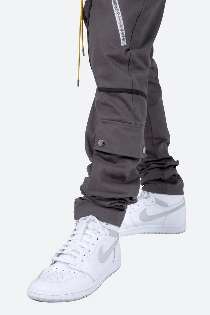 Contrast Taped Cargo Pants - Charcoal Grey 商品