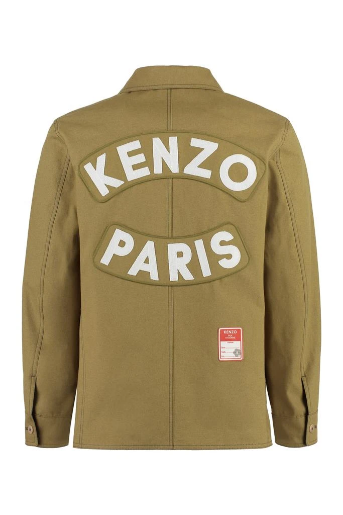 商品Kenzo|Kenzo Sailor Cotton Overshirt,价格¥7141,第2张图片详细描述