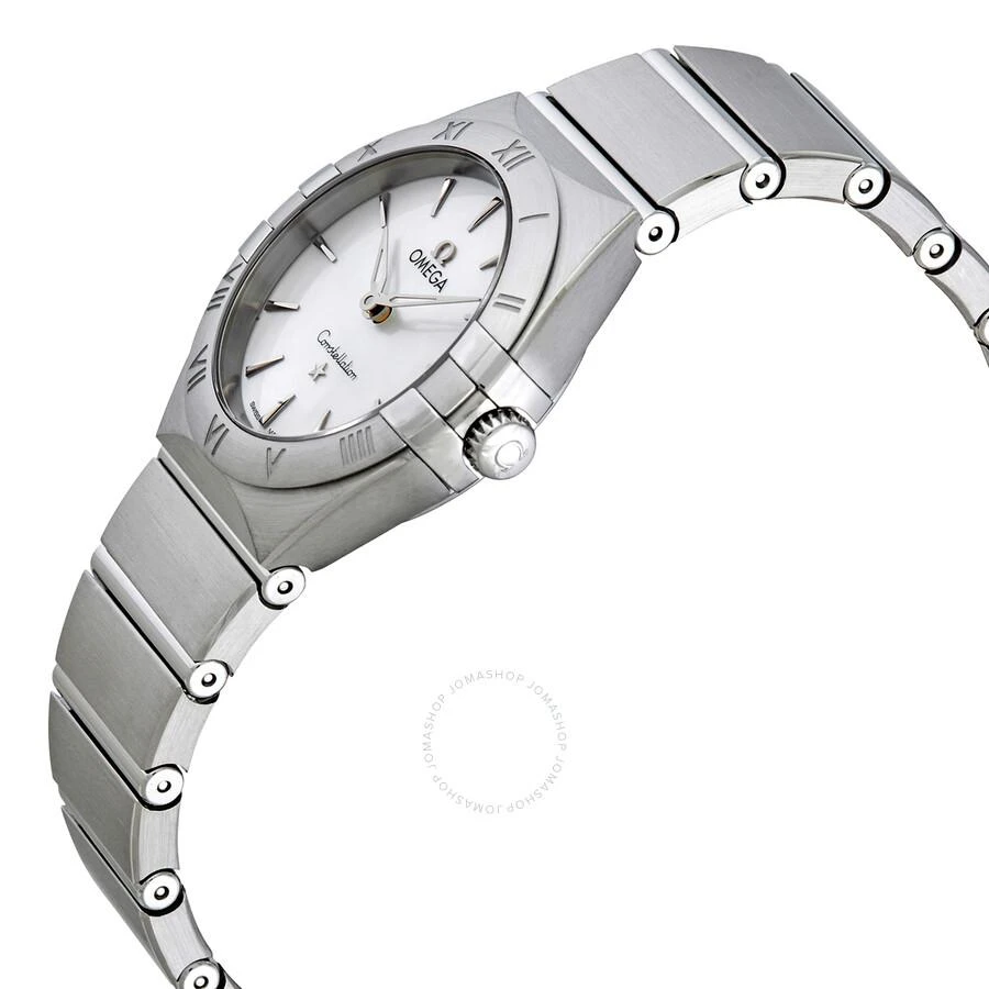 商品Omega|Constellation Quartz White Mother of Pearl Dial Ladies Watch,价格¥22602,第2张图片详细描述