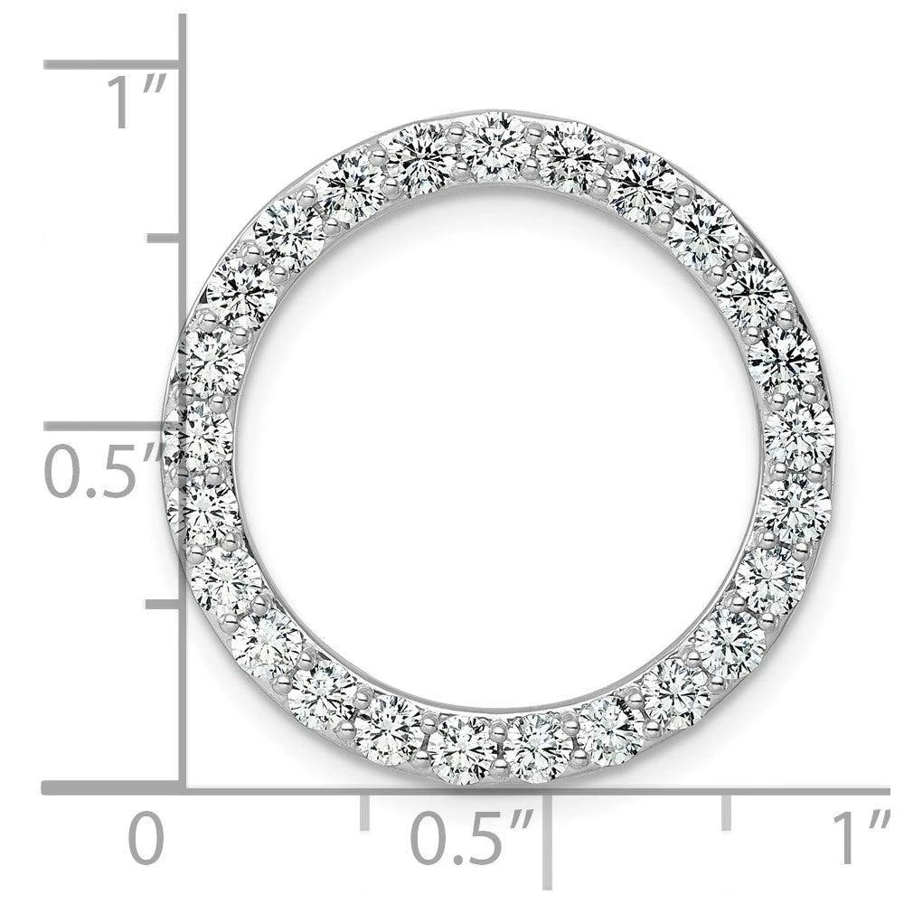 商品Diamond2Deal|14k White Gold Lab Grown Diamond Pendant (2ct, VS, G-H),价格¥11797,第4张图片详细描述