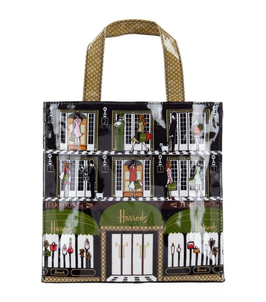 商品Harrods|Small Harrods Elevators Shopper Bag,价格¥356,第1张图片