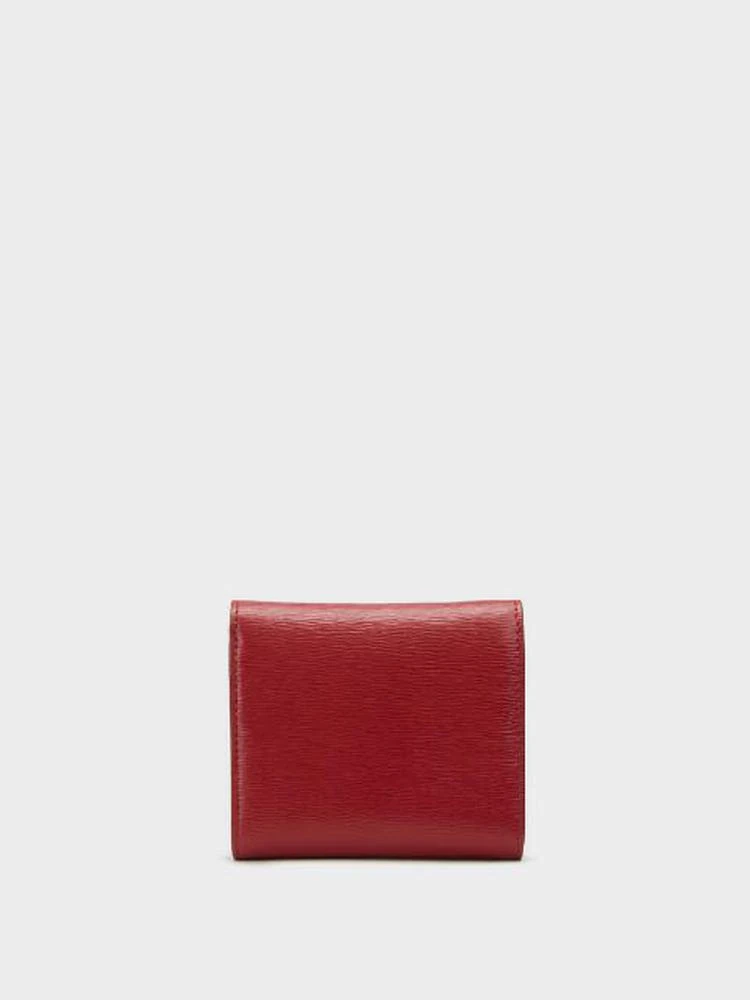 商品DKNY|Sutton Textured Leather Trifold Wallet,价格¥665,第3张图片详细描述