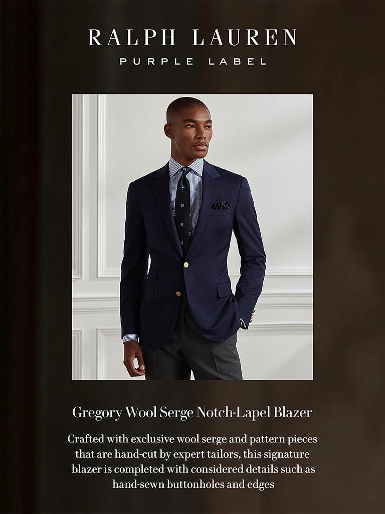 商品Ralph Lauren|Gregory Notch-Lapel Blazer,价格¥18555,第2张图片详细描述