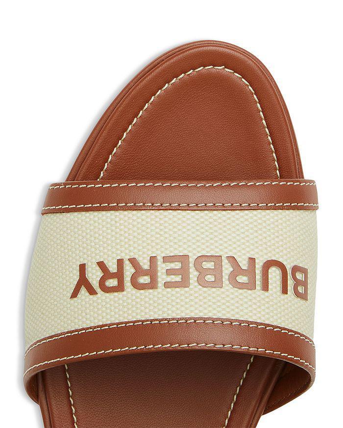 商品Burberry|Women's Honour Slip On Sandals,价格¥4339,第7张图片详细描述