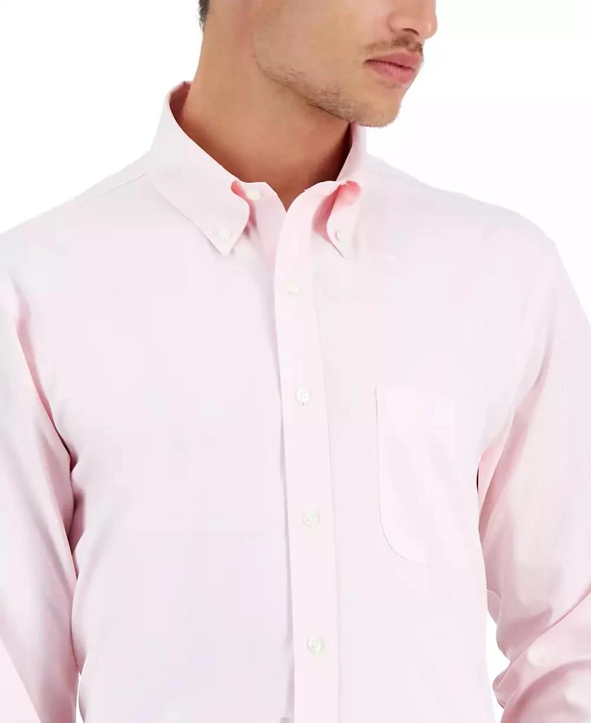 商品Brooks Brothers|Men's Regular Fit Non-Iron Solid Dress Shirt,价格¥449,第3张图片详细描述