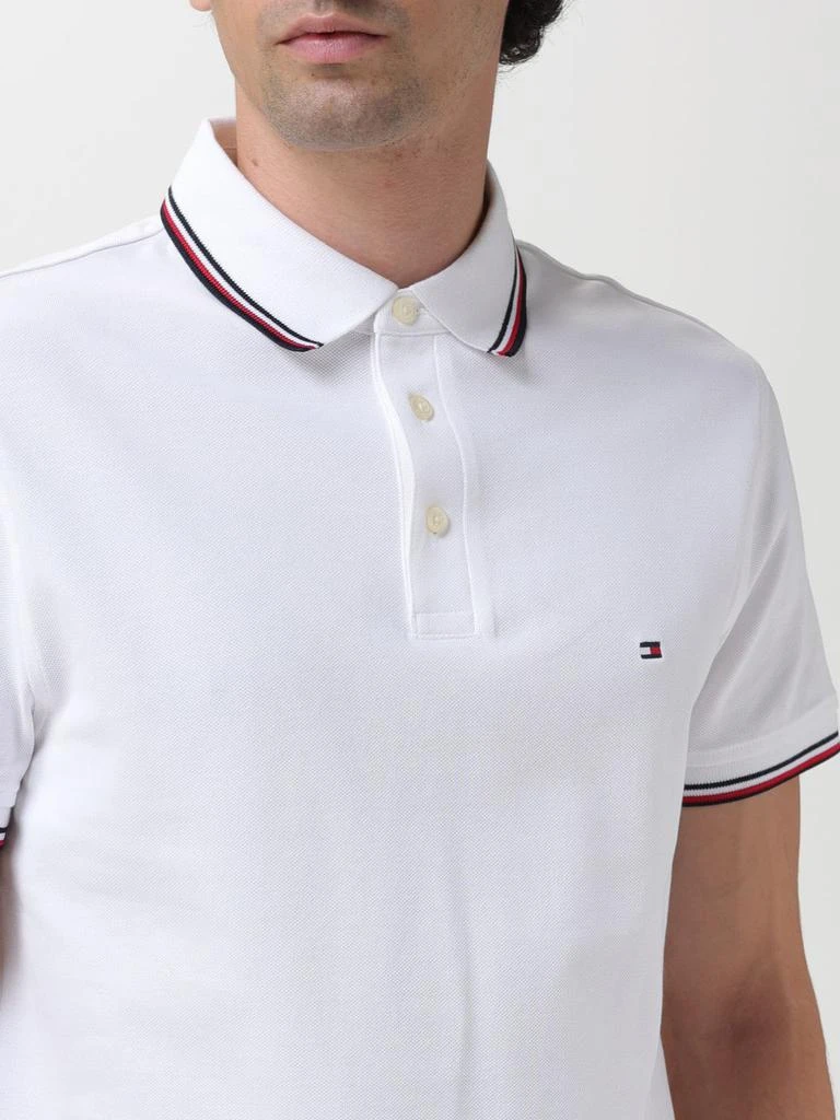 商品Tommy Hilfiger|Tommy Hilfiger polo shirt in cotton pique,价格¥464,第3张图片详细描述