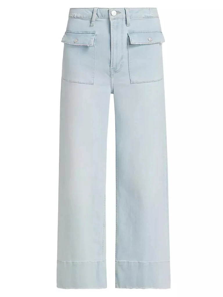 商品FRAME|The '70s Patch Pocket Straight-Leg Jeans,价格¥2236,第1张图片