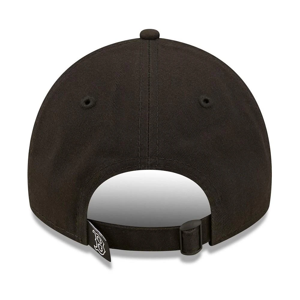 商品New Era|Men's Boston Red Sox Black on Black Core Classic 2.0 9TWENTY Adjustable Hat,价格¥165,第4张图片详细描述