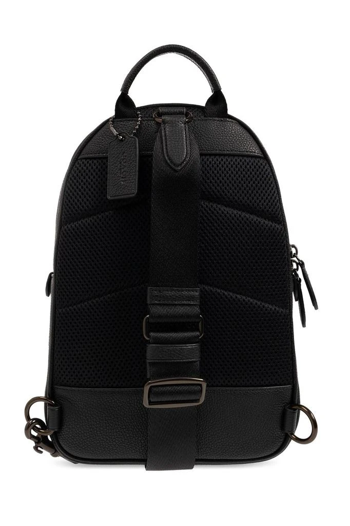 商品Coach|Coach Charter Logo Plaque Backpack,价格¥2277,第2张图片详细描述