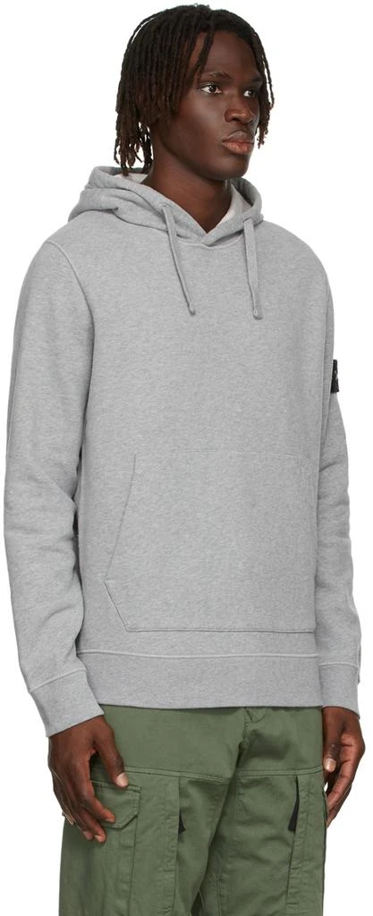 商品Stone Island|Grey Classic Hoodie,价格¥1759,第2张图片详细描述