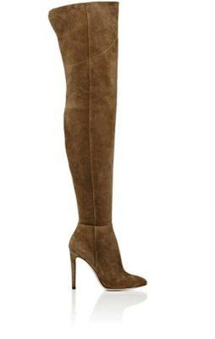 商品Gianvito Rossi|Dree Cuissard Boots,价格¥5945,第1张图片