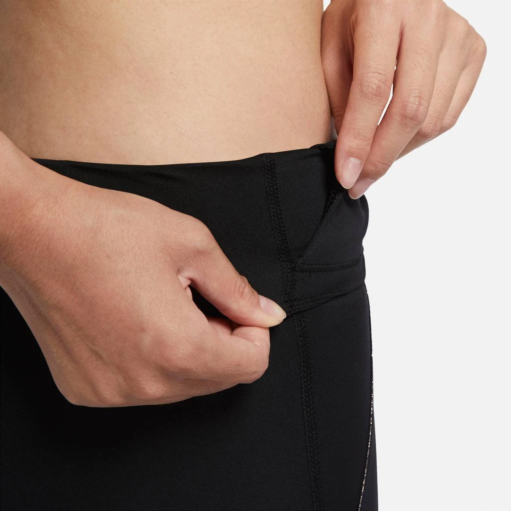 商品NIKE|Nike Women's Yoga 7/8 Lurex Tights,价格¥150,第5张图片详细描述