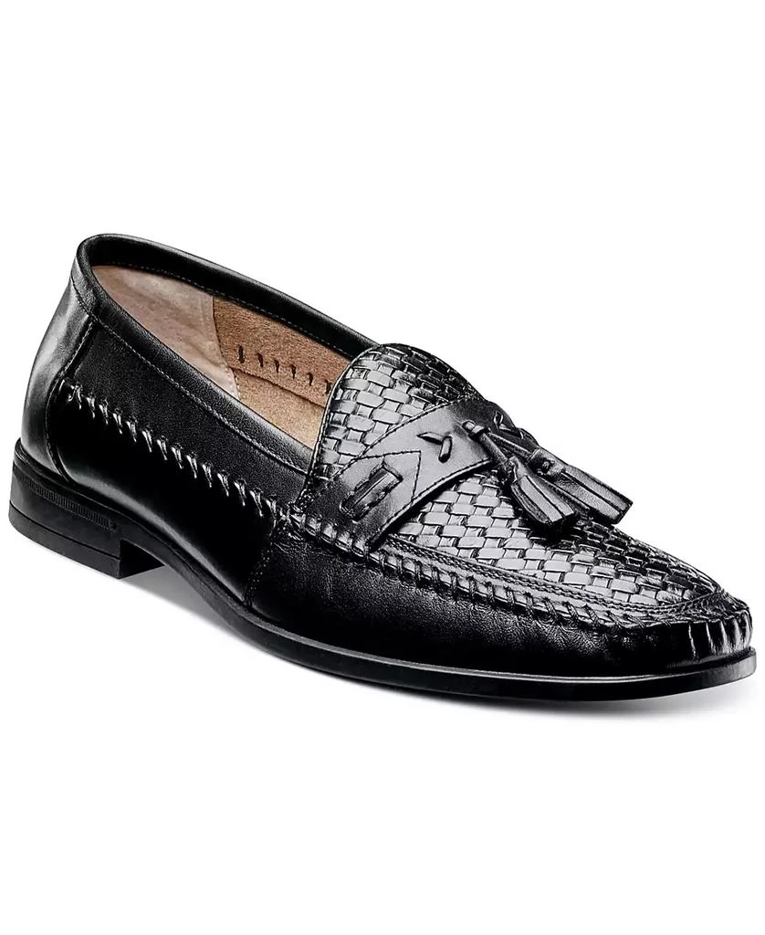 商品Nunn Bush|Men's Strafford Woven Tassel Loafers,价格¥592,第1张图片
