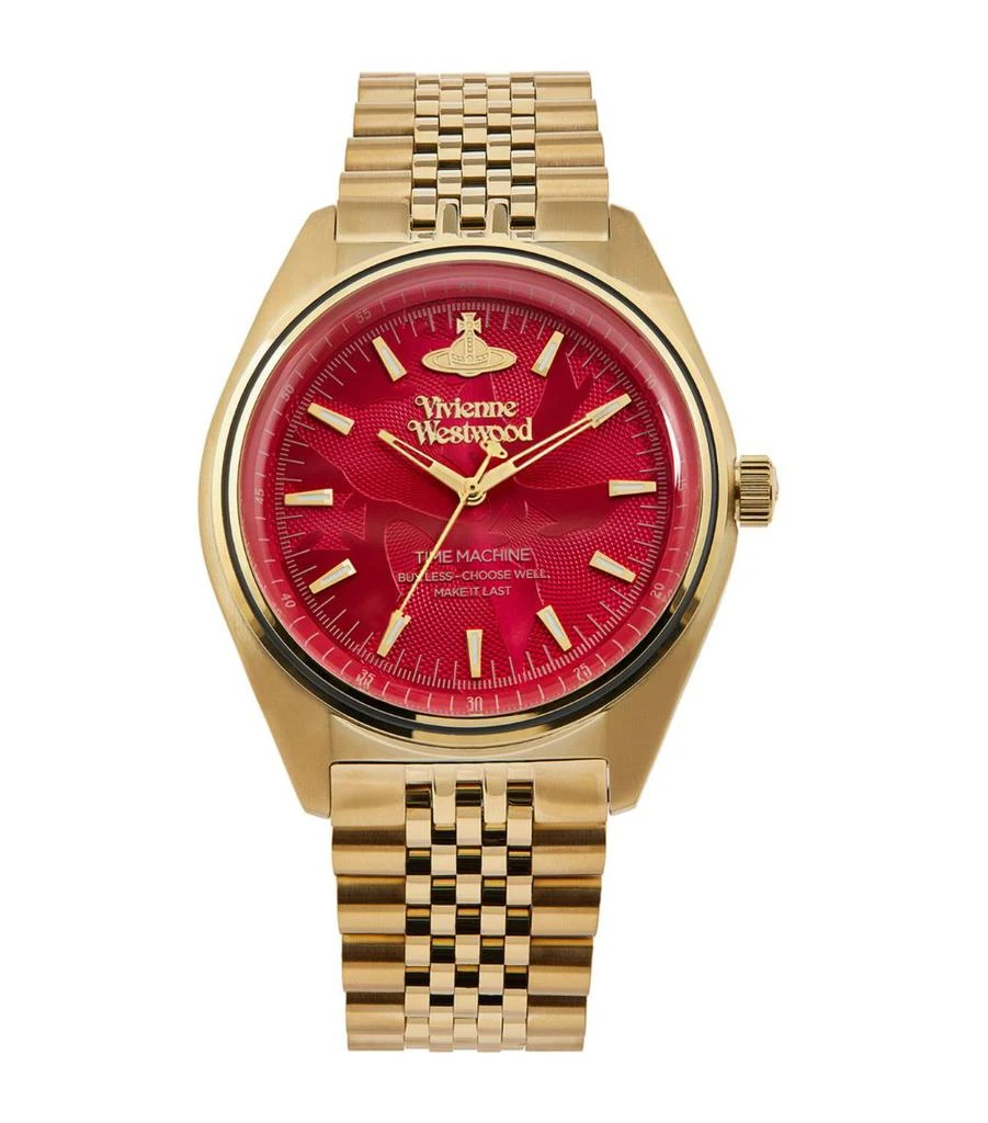 商品Vivienne Westwood|Stainless Steel Lady Sydenham Quartz Watch (39mm),价格¥2872,第1张图片