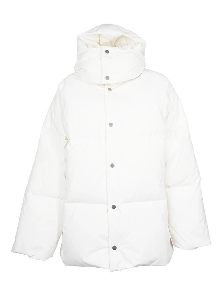 商品Bottega Veneta|Bottega Veneta Frosted Poplin Puffer Jacket,价格¥15716,第1张图片