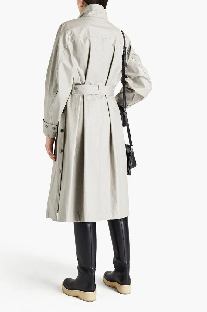 商品Isabel Marant|Oversized coated cotton-canvas trench coat,价格¥2949,第3张图片详细描述