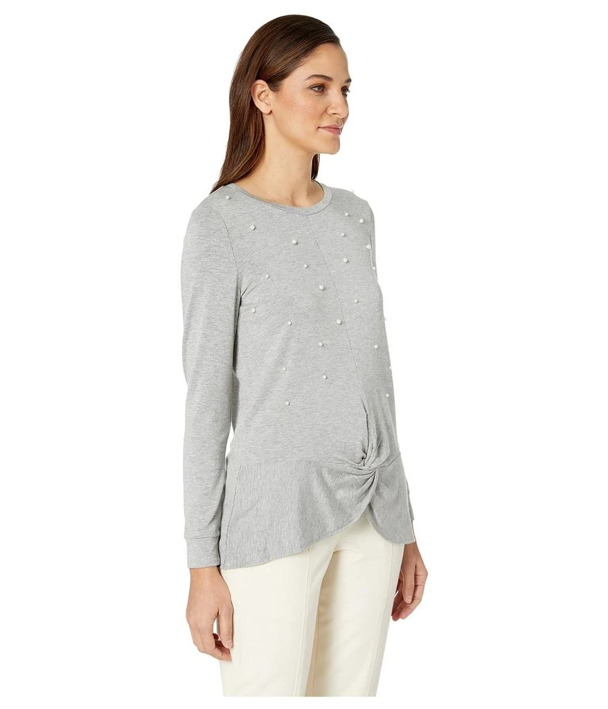 商品Kensie|Drapey French Terry Sweatshirt KS1K3778,价格¥114,第4张图片详细描述