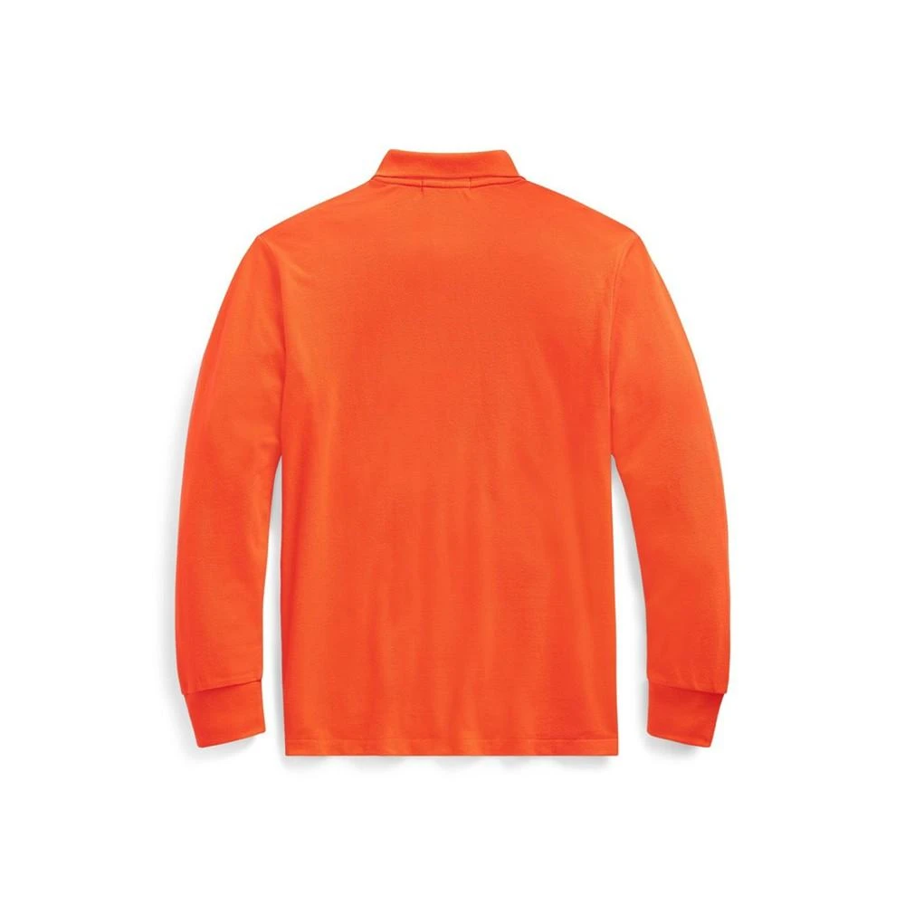 商品Ralph Lauren|Big Boys Cotton Mesh Long-Sleeve Polo Shirt,价格¥408,第2张图片详细描述