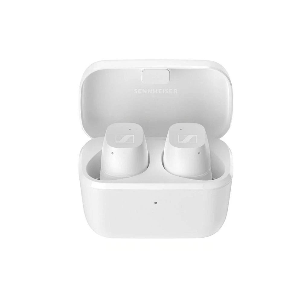 商品Sennheiser|CX True Wireless Earbuds - Bluetooth In-Ear Headphones for Music and Calls with Passive Noise Cancellation, Customizable Touch Controls, Bass Boost, IPX4 and 27-hour Battery Life, White,价格¥973,第1张图片