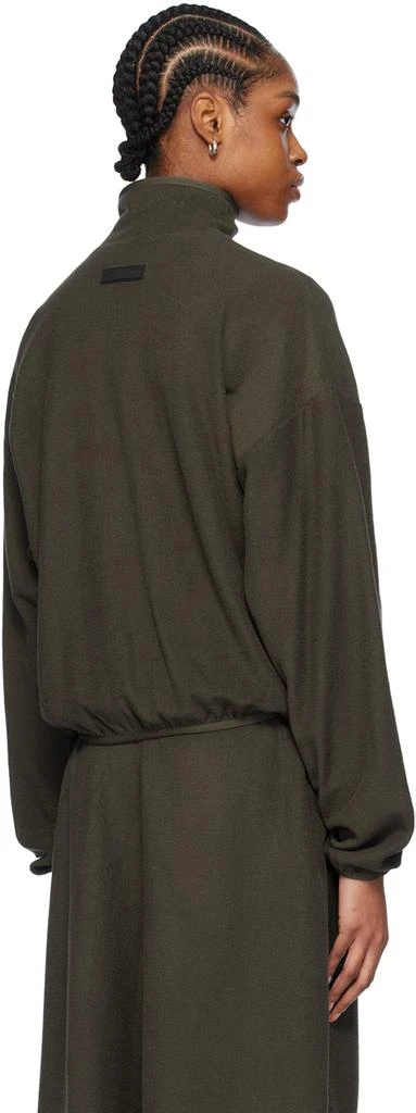商品Essentials|Gray Half-Zip Sweatshirt,价格¥921,第3张图片详细描述