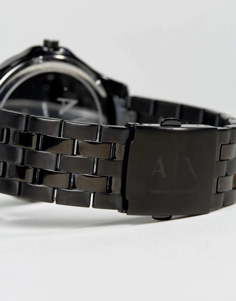 商品Armani Exchange|Armani Exchange AX2144 stainless steel watch in black,价格¥1541,第4张图片详细描述