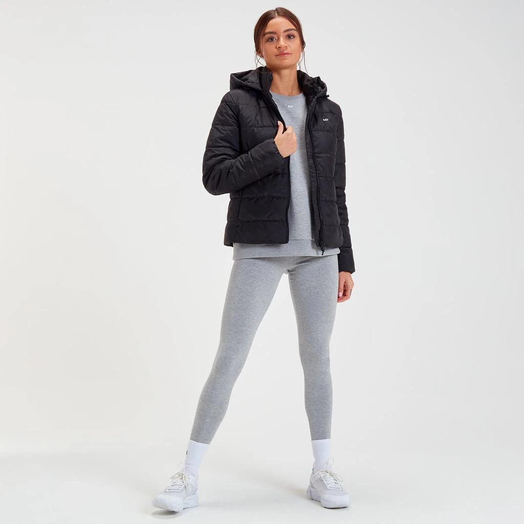 商品Myprotein|MP Women's Outerwear Lightweight Puffer Jacket - Black,价格¥248,第2张图片详细描述